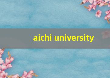 aichi university